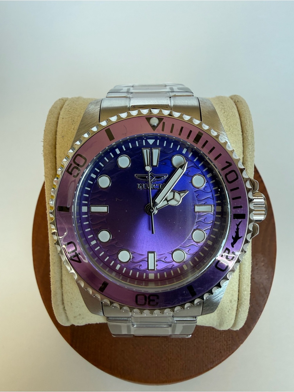 NWT Invicta Pro Diver Kromatyk Purple Pink Watch